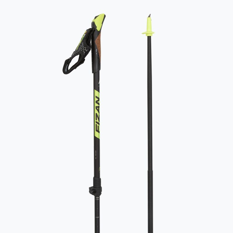 Nordic walking poles Fizan R-evolution yellow 3