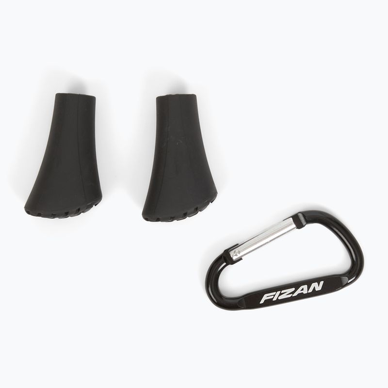 Nordic walking poles Fizan R-evolution grey/ocean 7