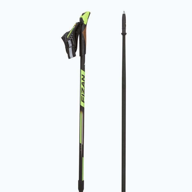 Nordic walking poles Fizan Speed yellow 3