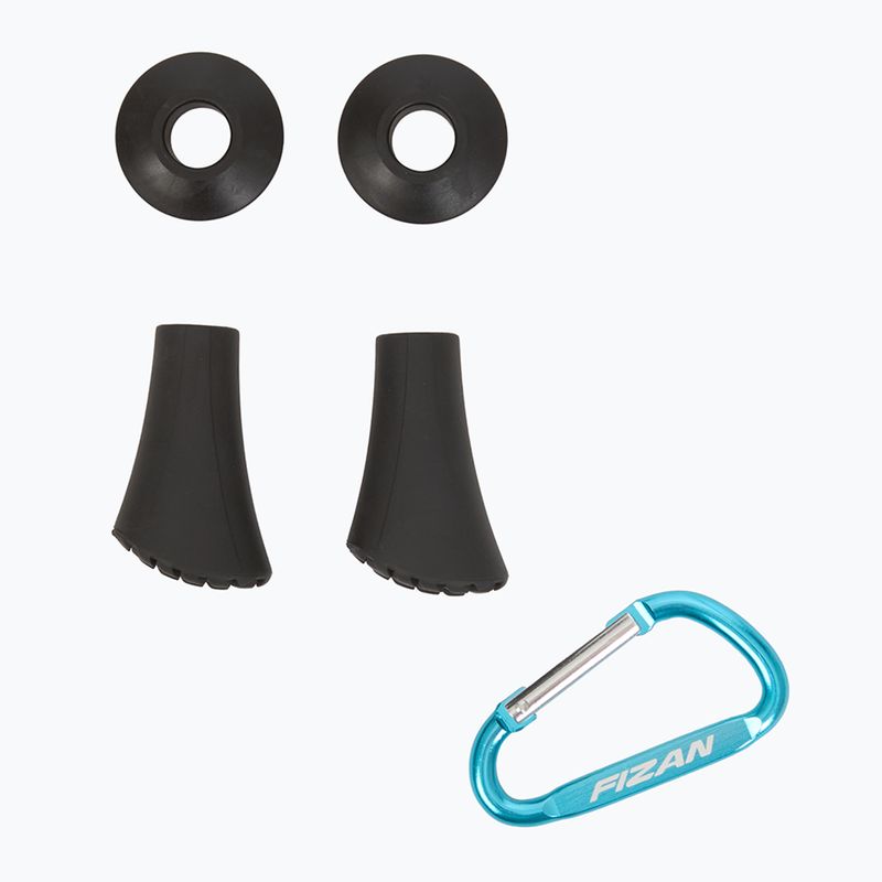 Nordic walking poles Fizan Speed yellow 7