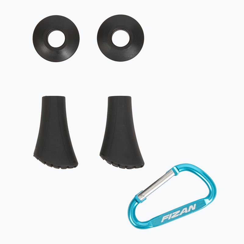 Fizan Speed black Nordic walking poles 7