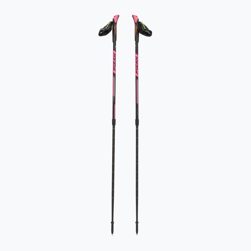 Fizan Speed pink Nordic walking poles