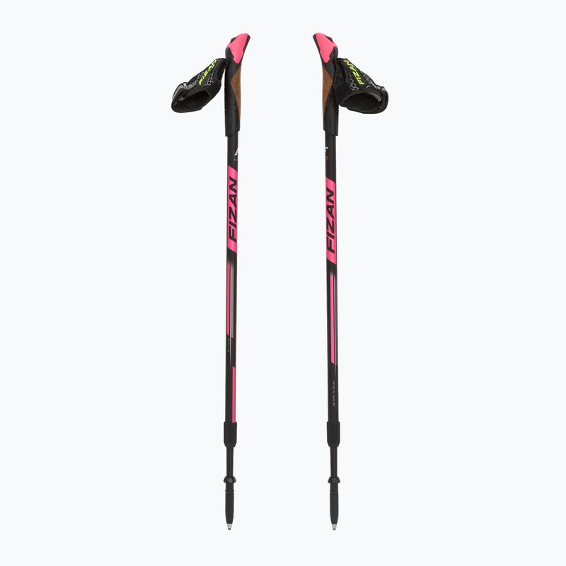 Fizan Speed pink Nordic walking poles 5