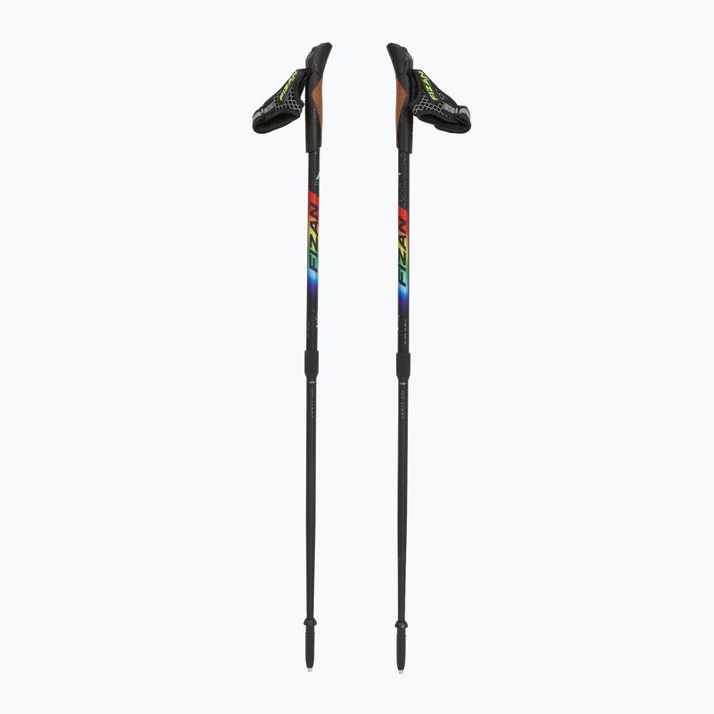 Fizan Speed JR rainbow children's Nordic walking poles