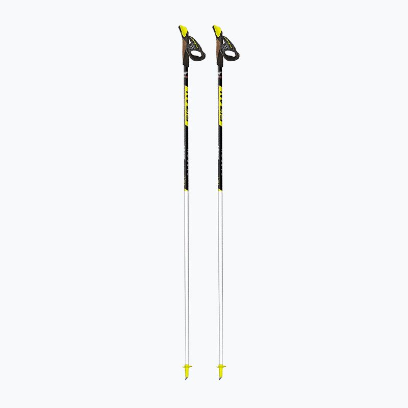 Nordic walking poles Fizan Carbon Race yellow