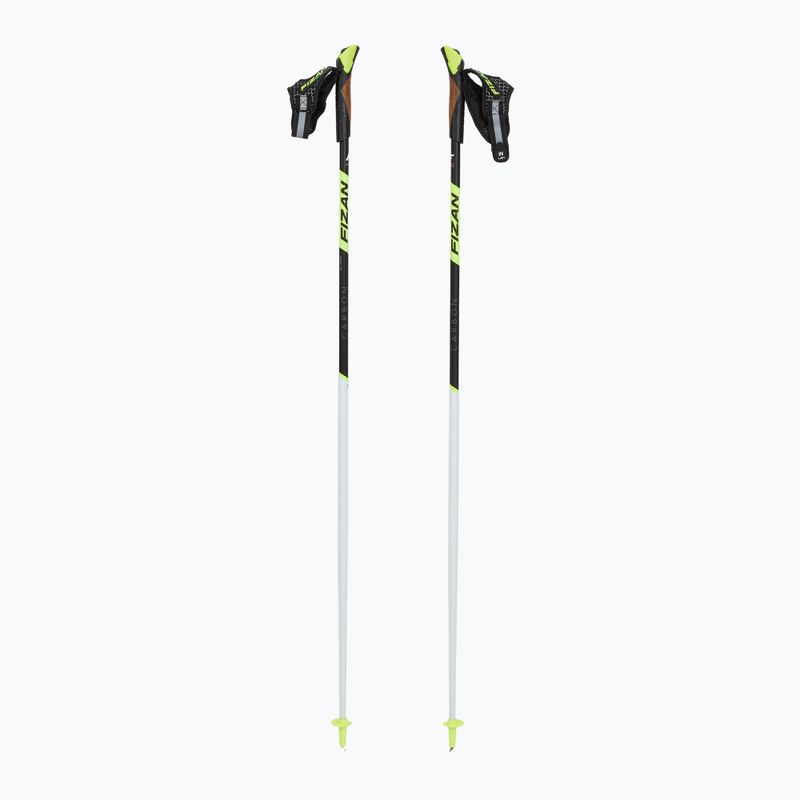 Nordic walking poles Fizan Carbon Race yellow