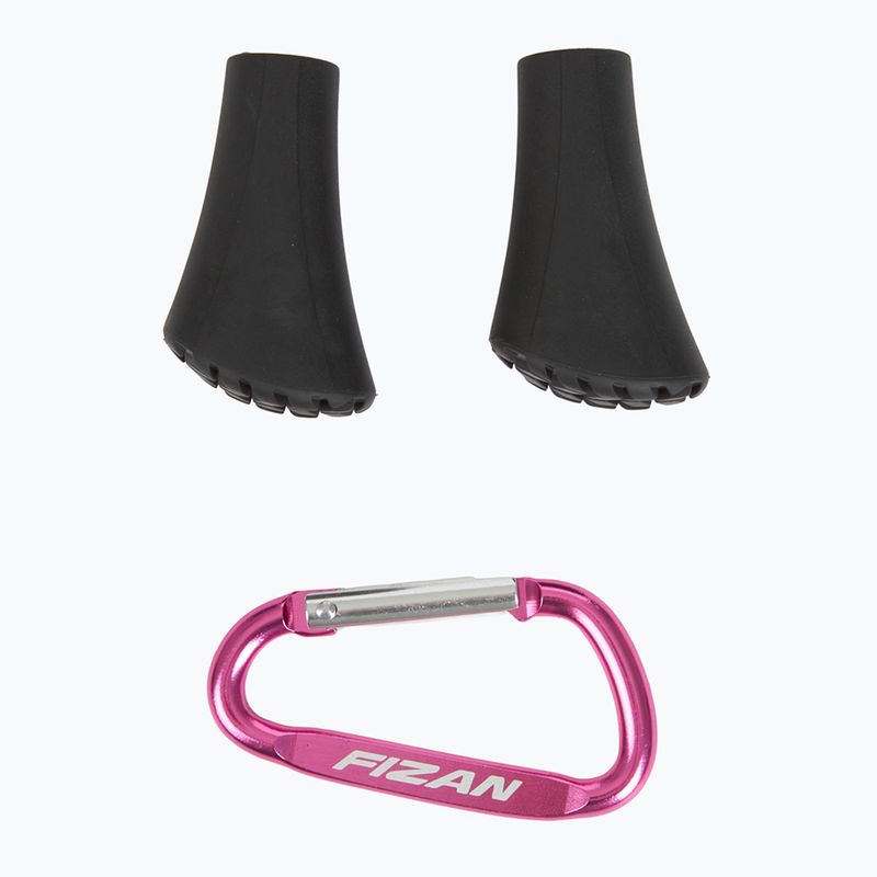 Nordic walking poles Fizan Carbon Race yellow 6