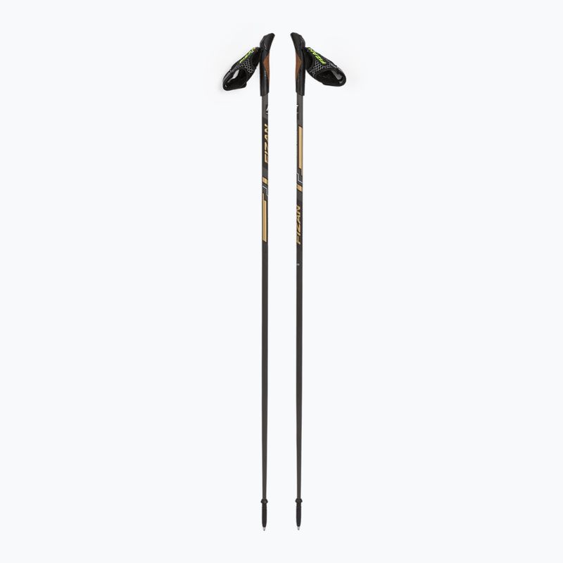 Nordic walking poles Fizan Runner 100063 gold