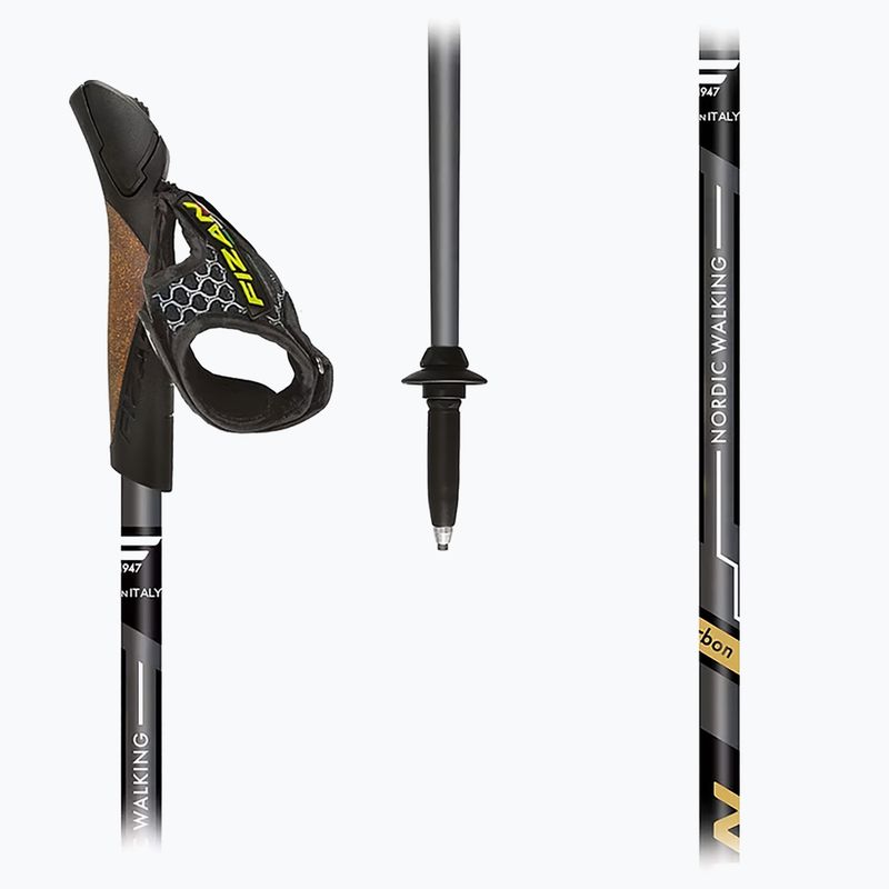 Nordic walking poles Fizan Runner gold 2