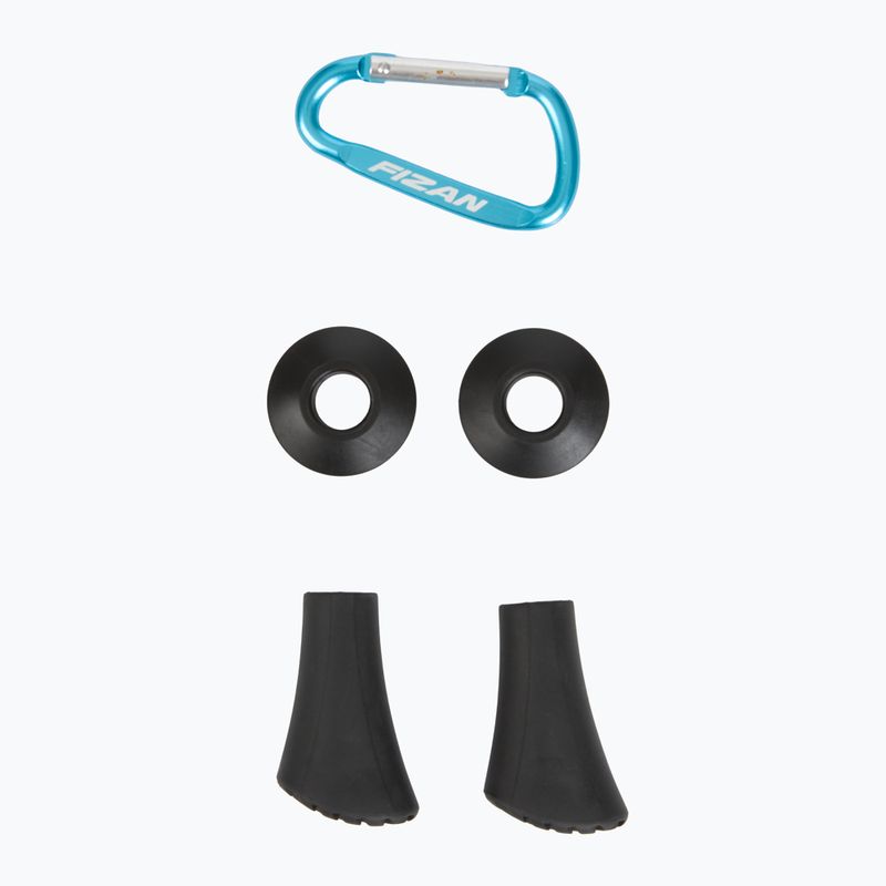 Nordic walking poles Fizan Runner blue 6