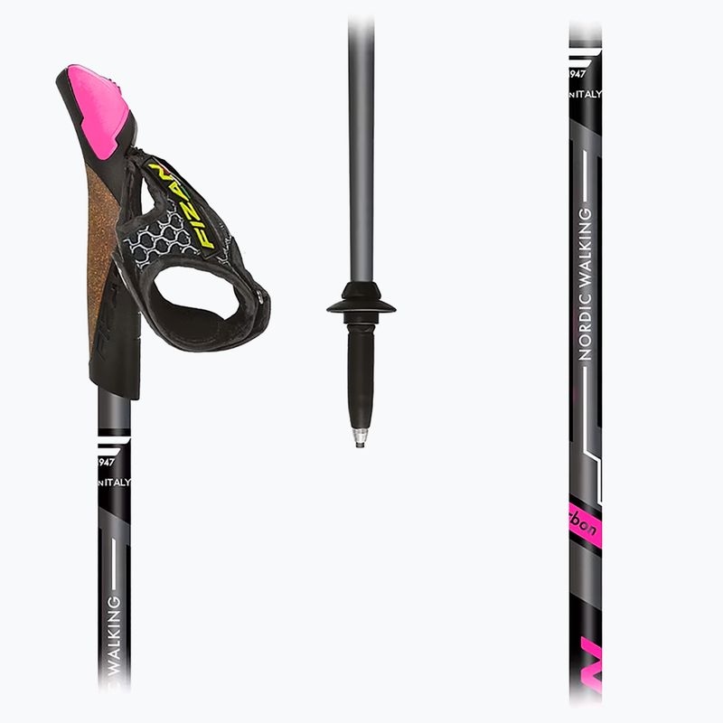 Nordic walking poles Fizan Runner pink 2