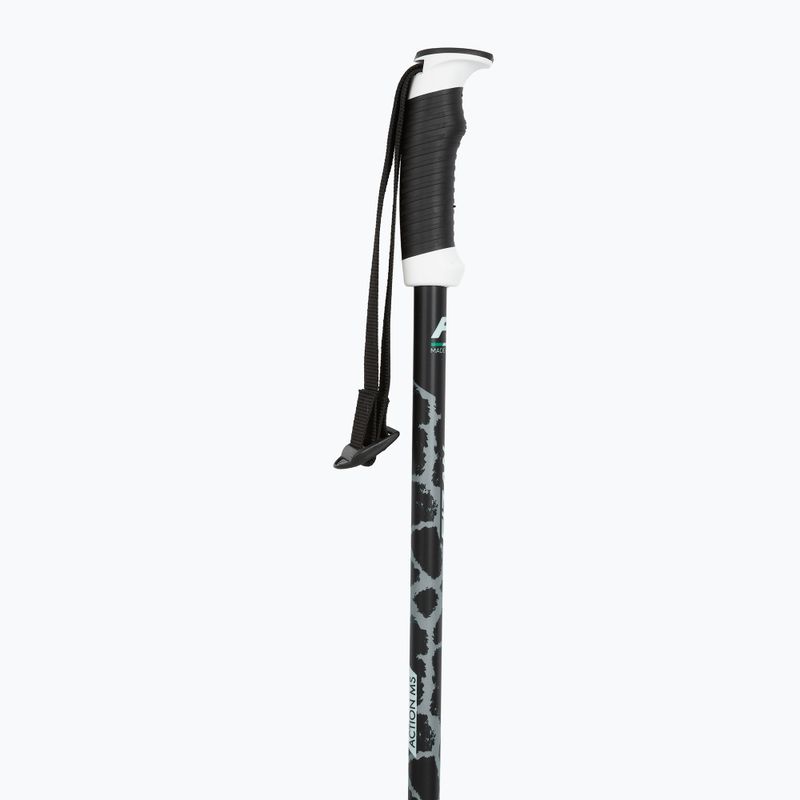 Ski poles Fizan Action MS animal gry 2