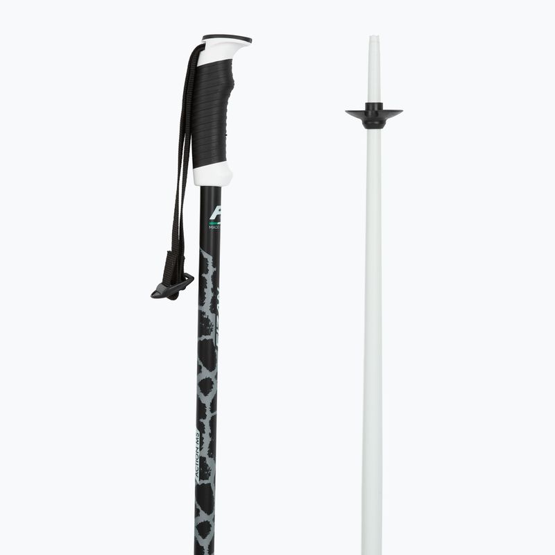 Ski poles Fizan Action MS animal gry 3