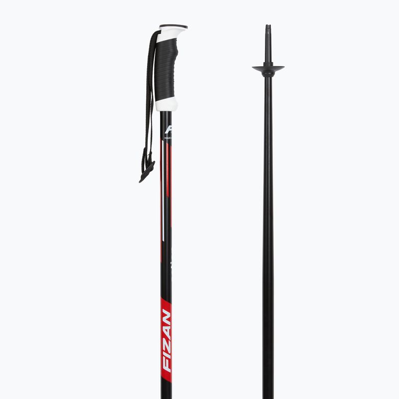Ski poles Fizan Action Pro red 3