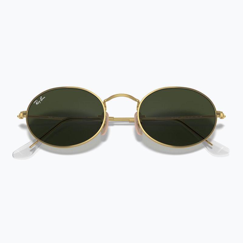 Sunglasses Ray-Ban Oval arista gold/green g-15 3