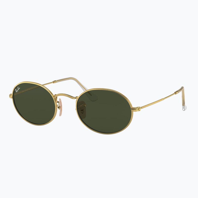 Sunglasses Ray-Ban Oval arista gold/green g-15 4