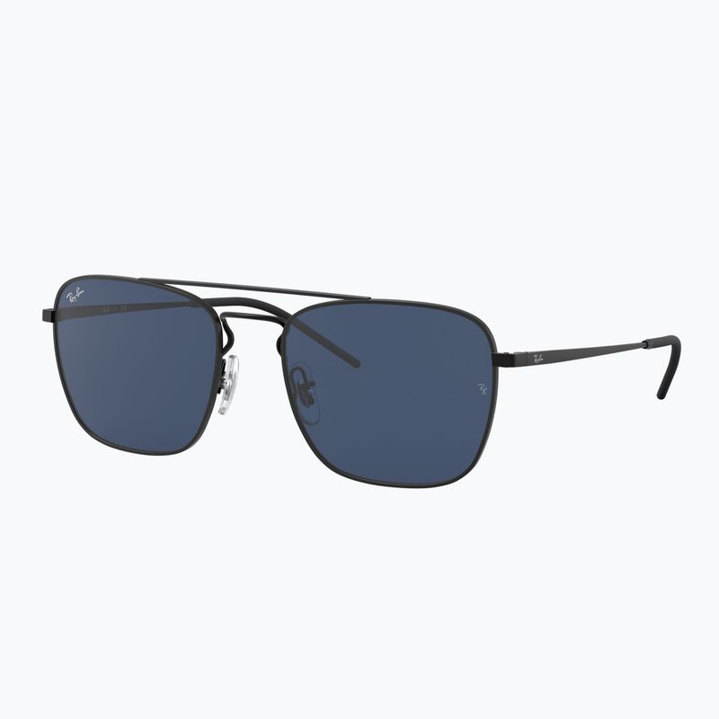 Sunglasses Ray-Ban RB3588 matt black/dark blue 4