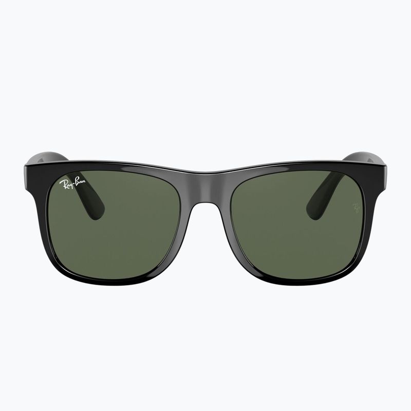 Children's sunglasses Ray-Ban Justin black/dark green 2