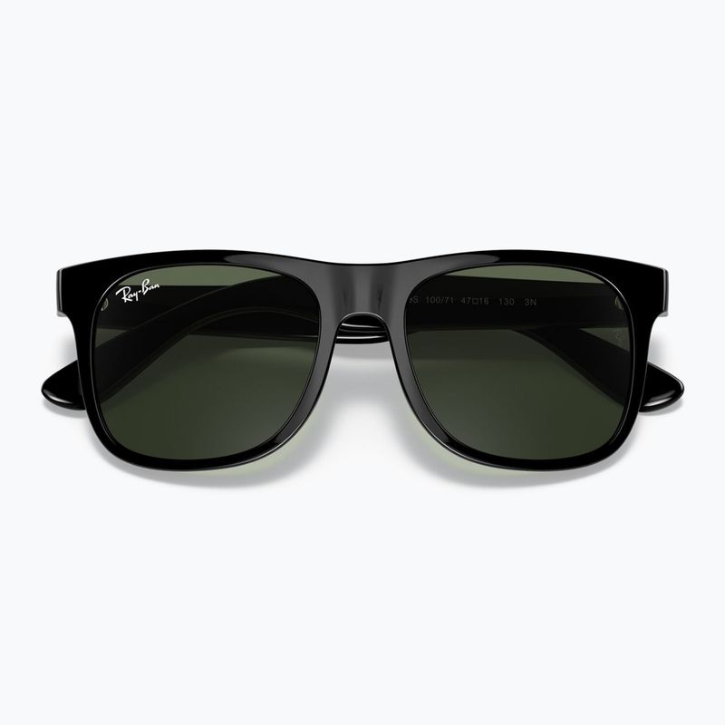 Children's sunglasses Ray-Ban Justin black/dark green 3