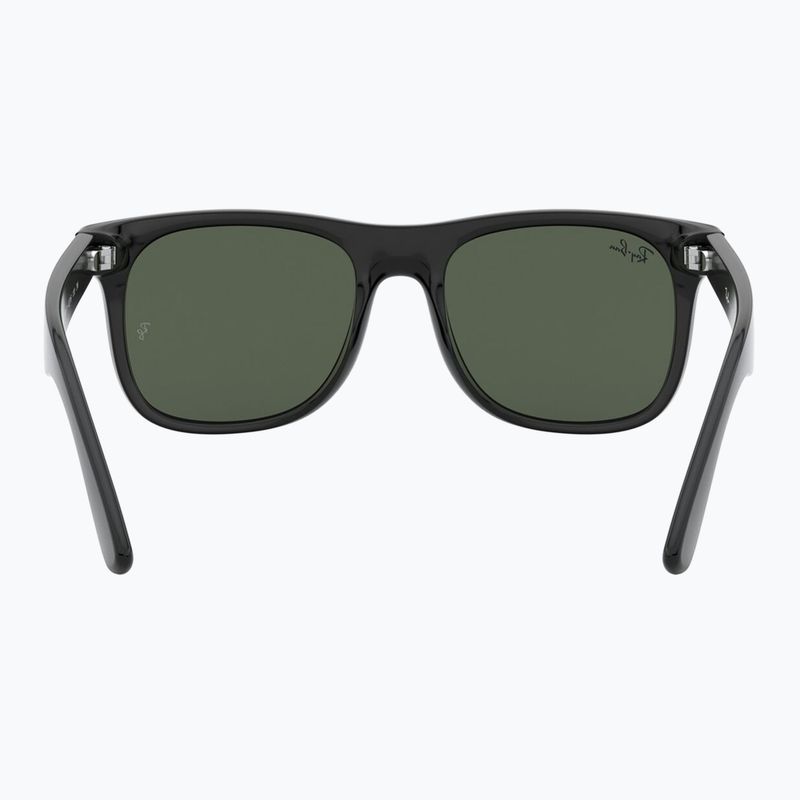 Children's sunglasses Ray-Ban Justin black/dark green 6
