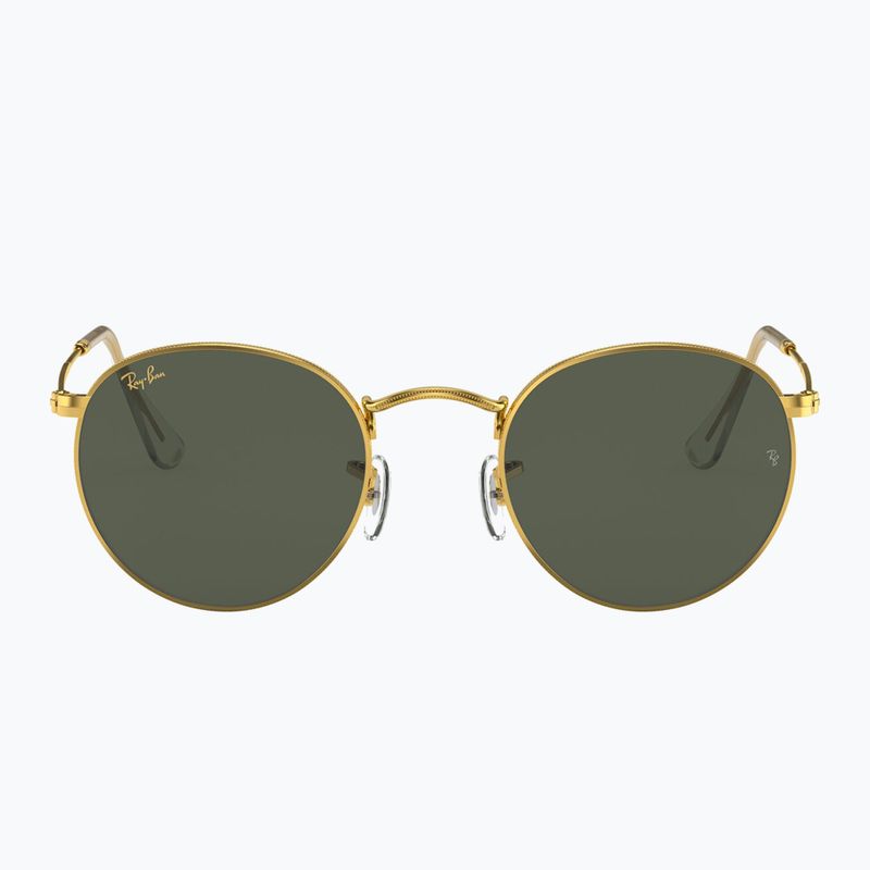 Sunglasses Ray-Ban Round Metal gold/green g-15 2