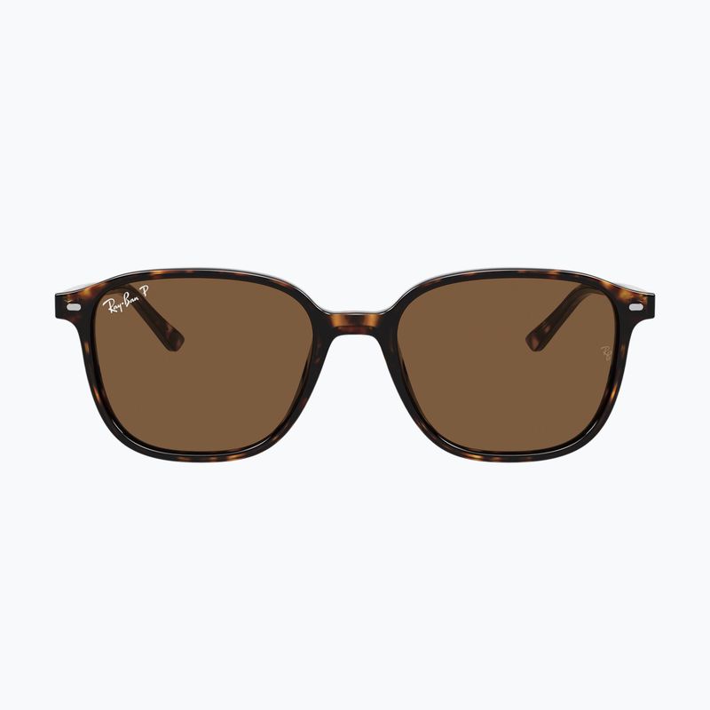 Sunglasses Ray-Ban Leonard tortoise/brown polarized 2