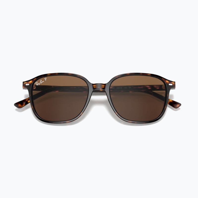 Sunglasses Ray-Ban Leonard tortoise/brown polarized 3