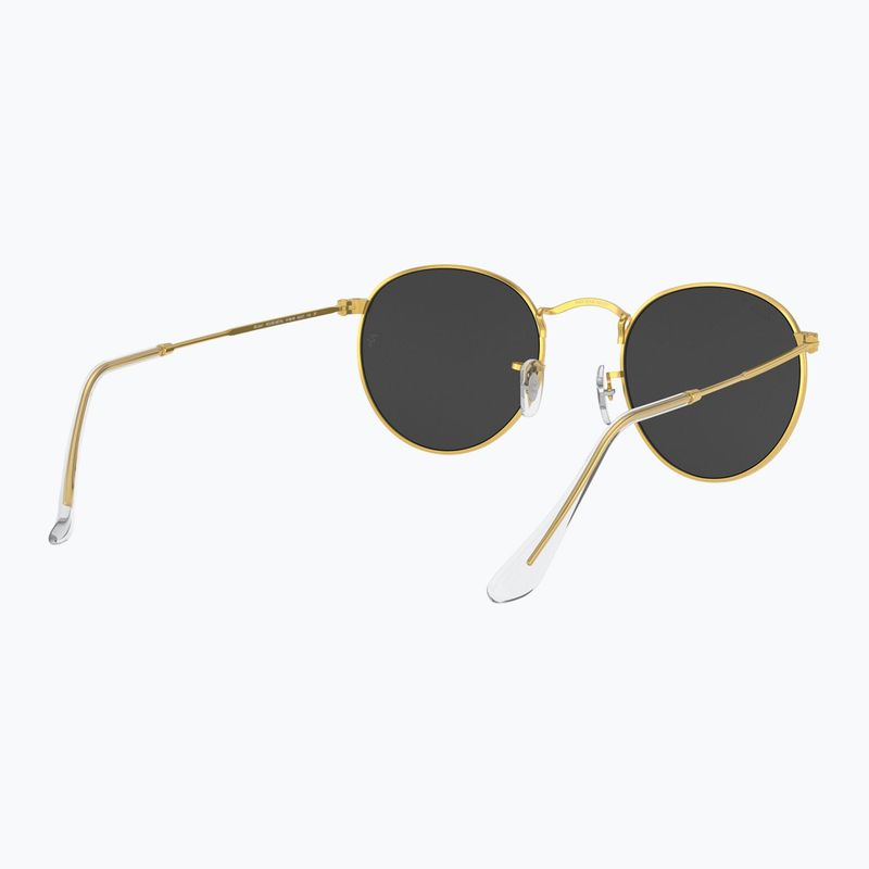 Sunglasses Ray-Ban Round Metal gold/black polarized 6