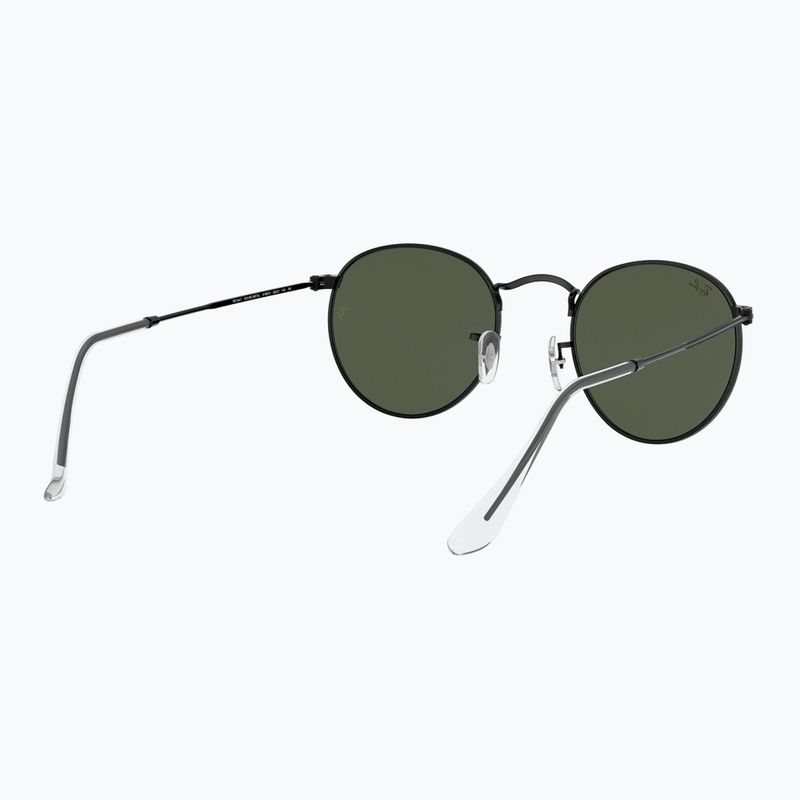 Sunglasses Ray-Ban Round Metal black/green g-15 6