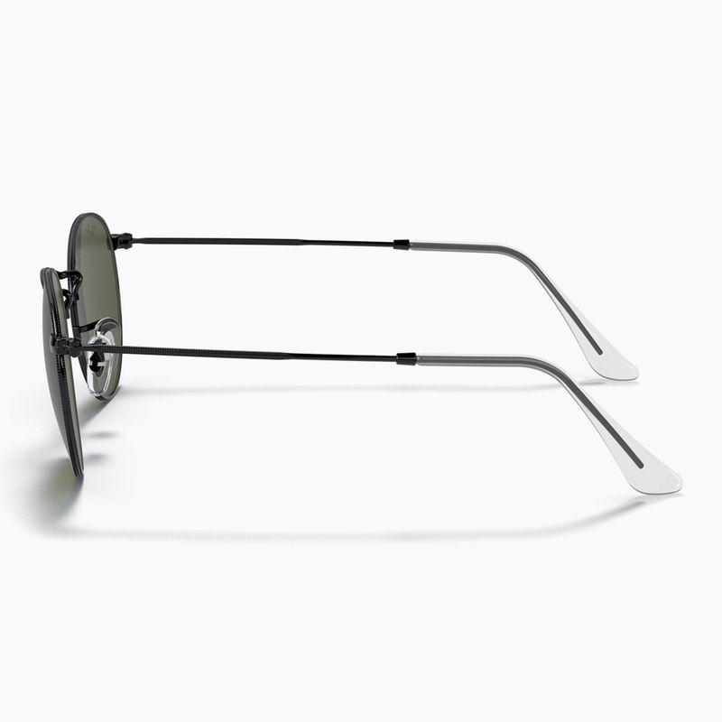 Sunglasses Ray-Ban Round Metal black/green g-15 7