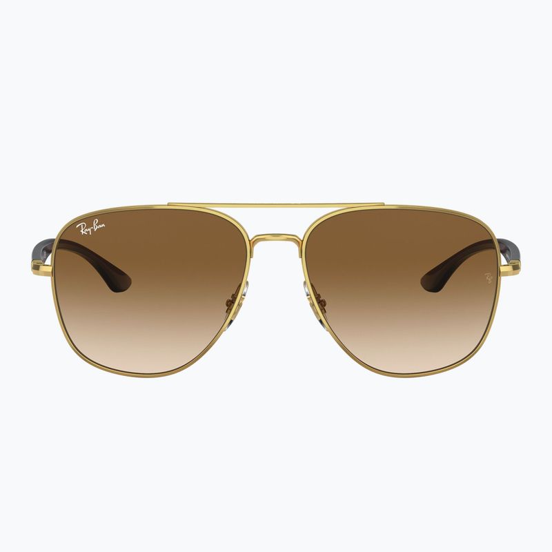 Sunglasses Ray-Ban RB3683 arista gold/brown 2