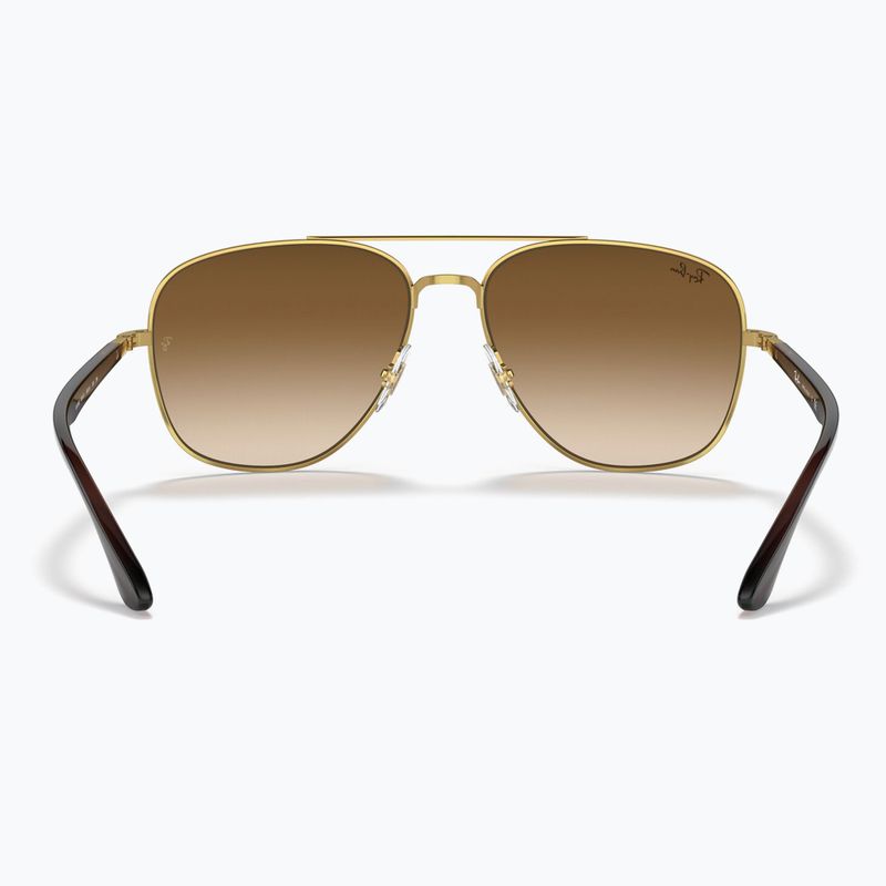 Sunglasses Ray-Ban RB3683 arista gold/brown 5