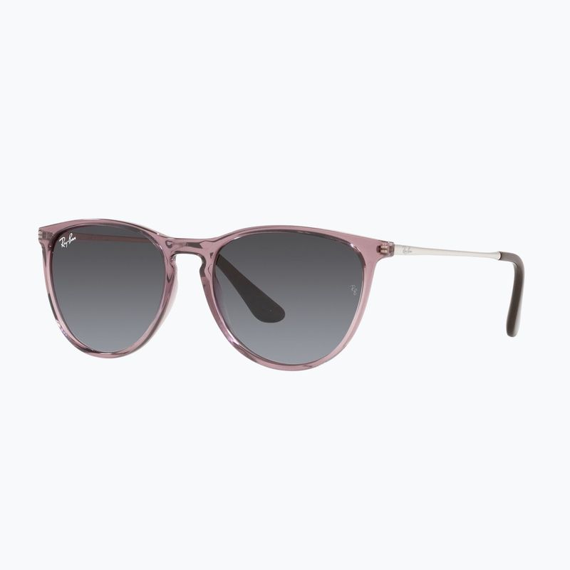 Children's sunglasses Ray-Ban Erika transparent violet/grey gradient 4