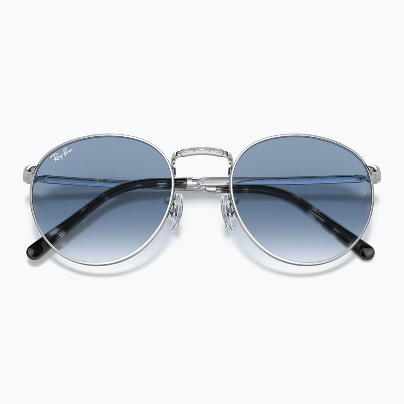 Sunglasses Ray-Ban New Round silver/blue 3