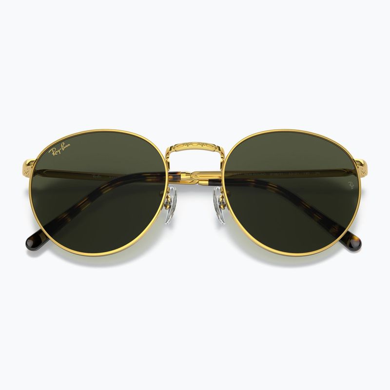 Sunglasses Ray-Ban New Round gold/green 3