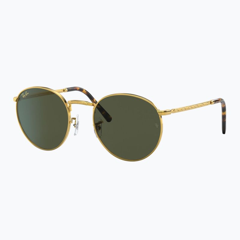 Sunglasses Ray-Ban New Round gold/green 4