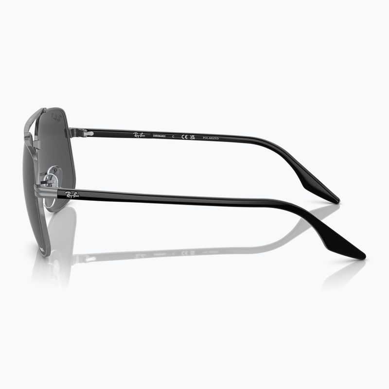 Sunglasses Ray-Ban RB3699 Polarized+ Lenses brass/dark grey polarized+ 7