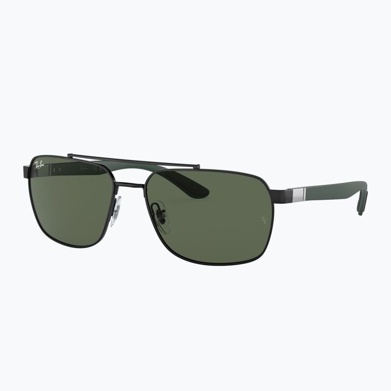 Sunglasses Ray-Ban RB3701 black/dark green 4
