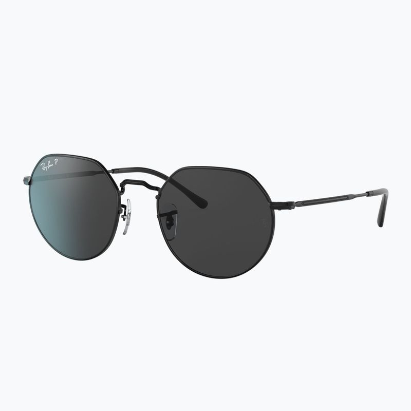 Sunglasses Ray-Ban Jack black/black polarized 4