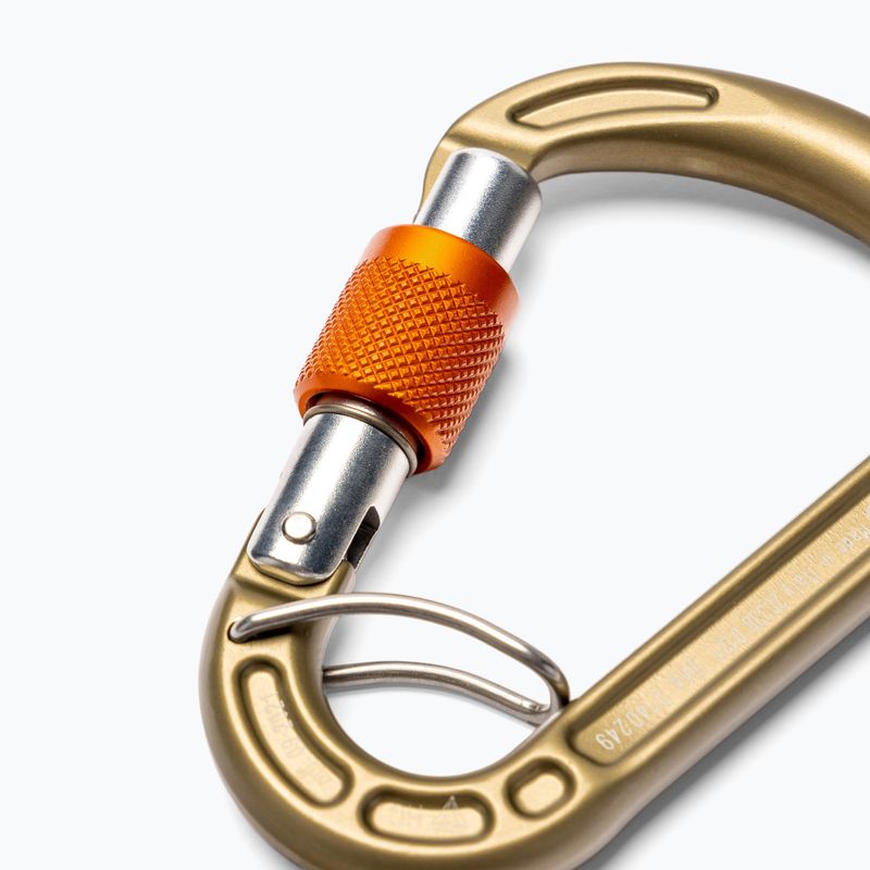 Climbing Technology Concept Hms Spring Bar Sg Hc carabiner L3380006 gold 2C3380LSYB 3