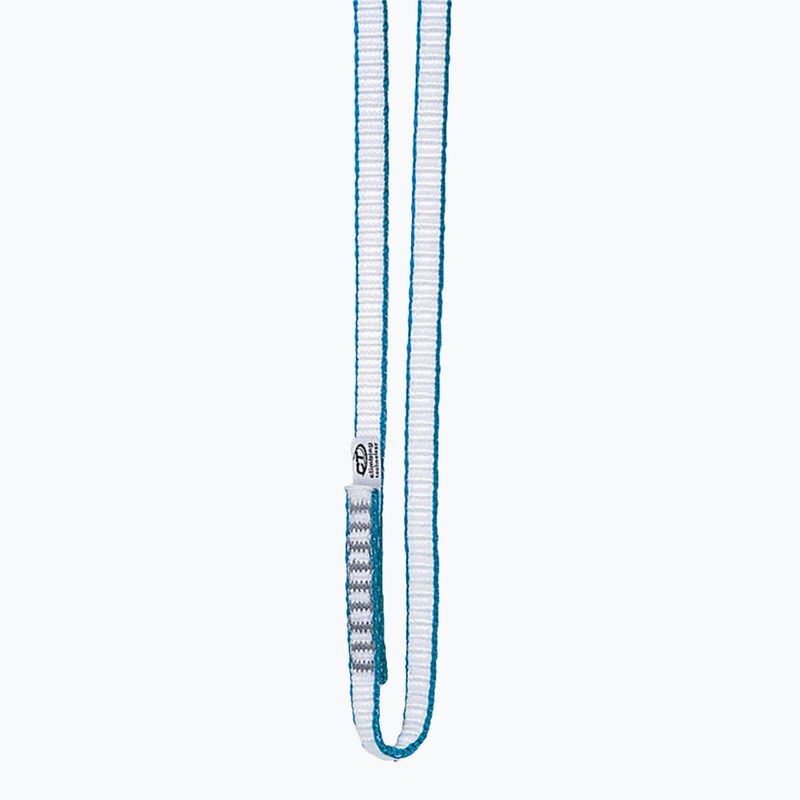 Climbing Technology Looper Dy 30 cm white/blue climbing loop 2