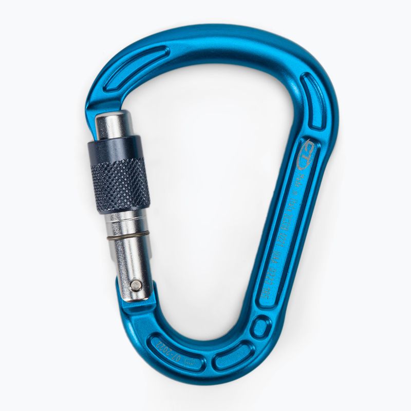 Climbing Technology Concept SG carabiner blue 2