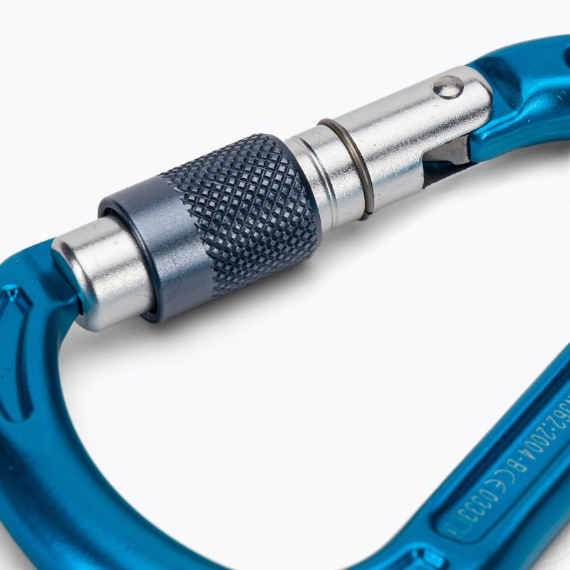 Climbing Technology Concept SG carabiner blue 3