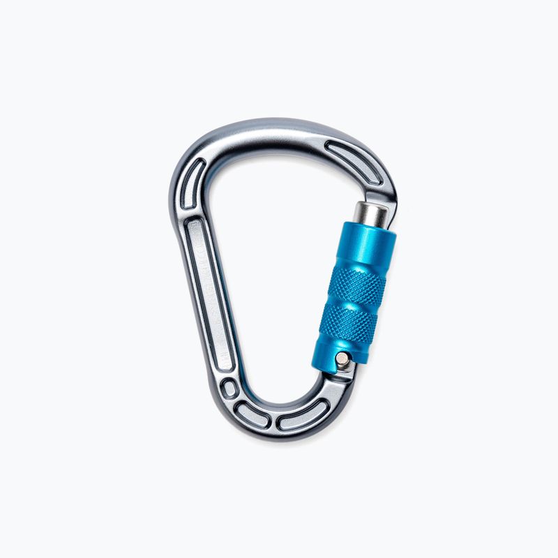 Climbing Technology Concept Hms Tg carabiner L3390006 silver-blue 2C33900XPH