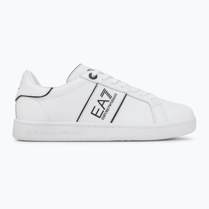 EA7 Emporio Armani Classic Logo white/black shoes 2