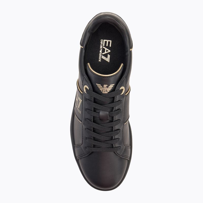 EA7 Emporio Armani Classic Logo triple black/ gold shoes 5