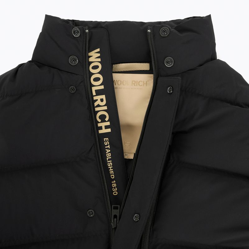 Men's jacket Woolrich Matt Stretch Long Puffer black 12