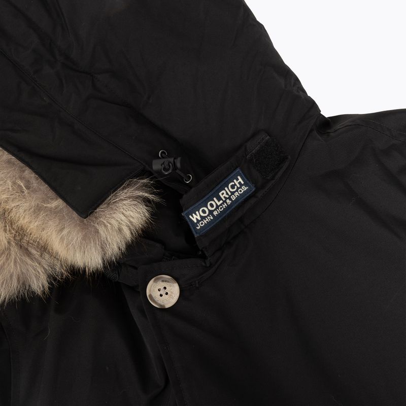 Men's insulated jacket Woolrich Arctic Detachable Fur Anorak black 4