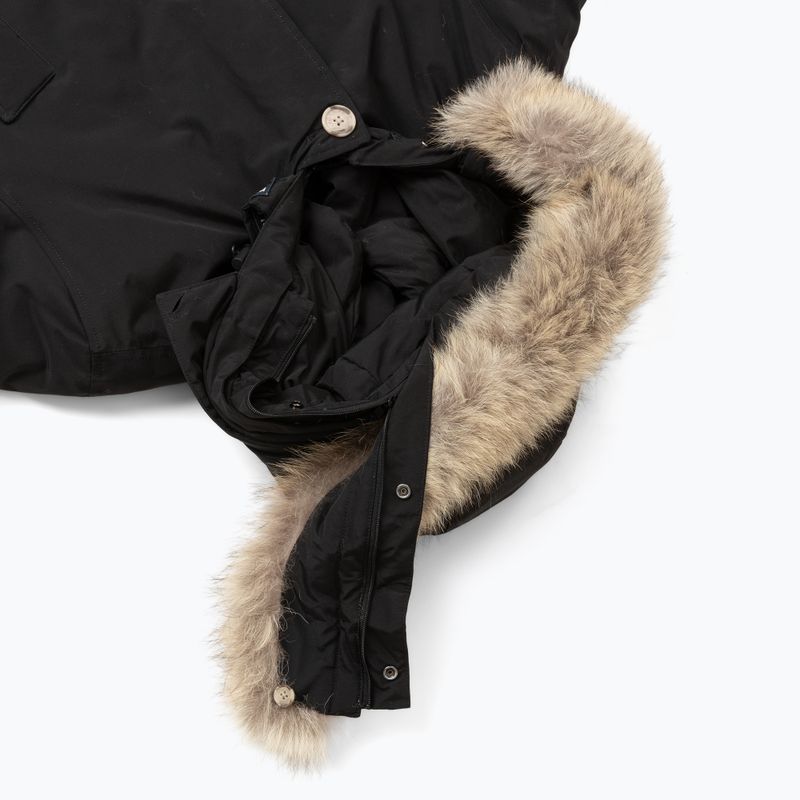 Men's insulated jacket Woolrich Arctic Detachable Fur Anorak black 7