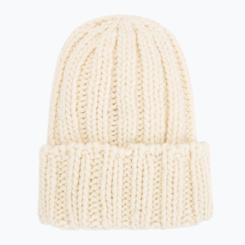 Women's winter hat Woolrich Chunky Beanie 2026 milky cream 2